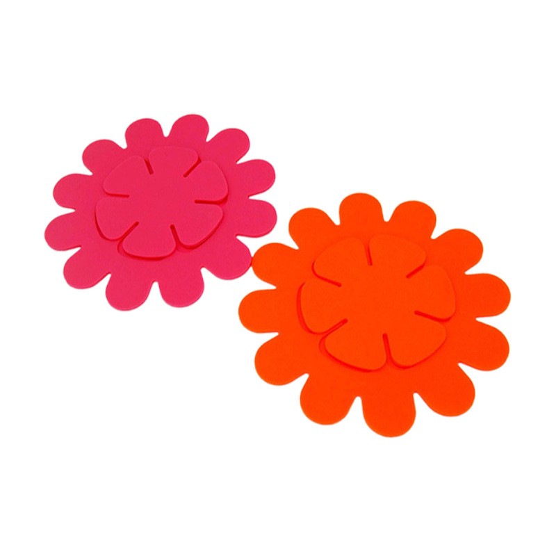 定制硅膠砂鍋墊餐桌墊，廚房pvc軟膠湯鍋隔熱墊廠家